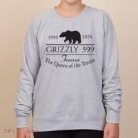 Grizzly 399 In Memory Of Bear Women's Sweatshirt thumb 0