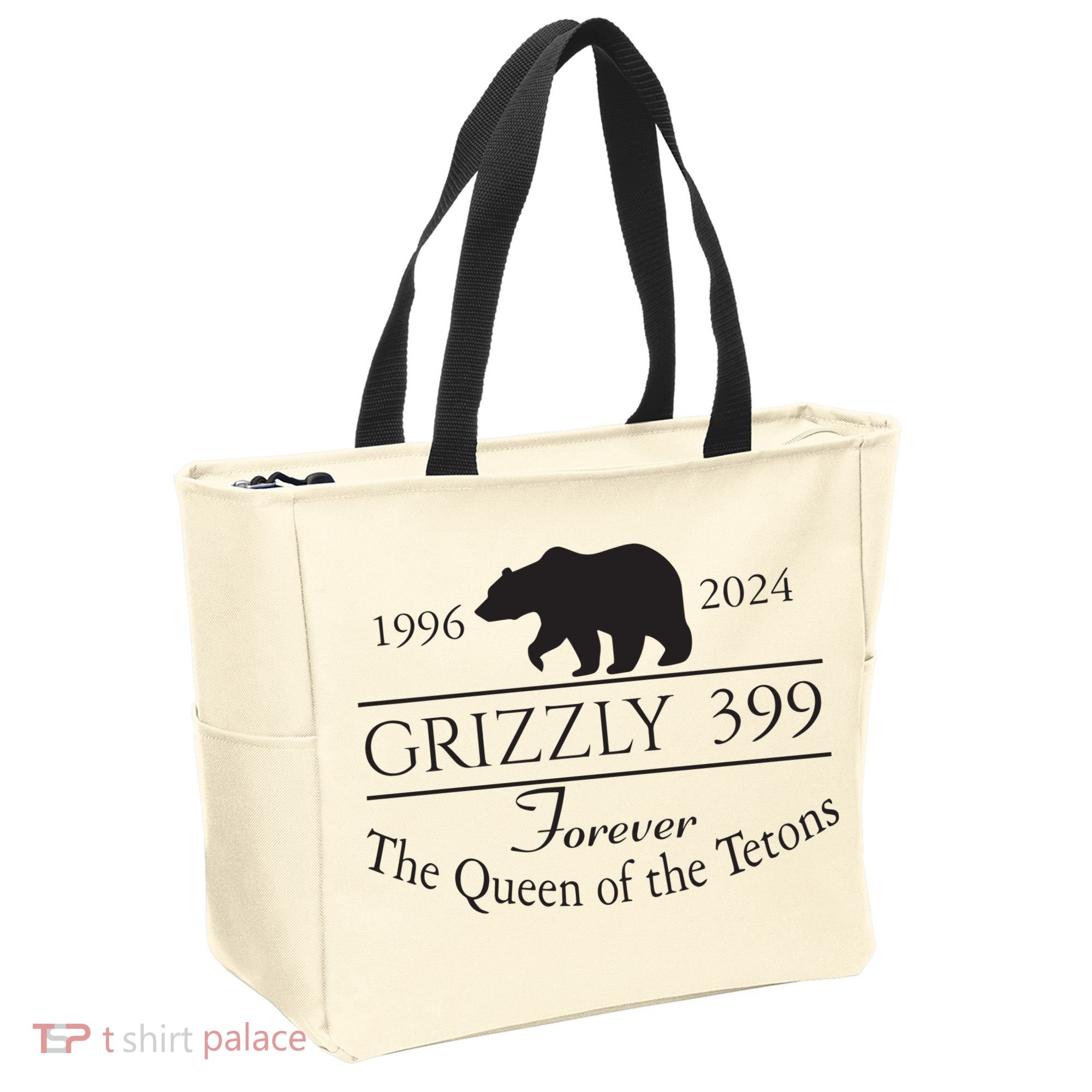 Grizzly 399 In Memory Of Bear Tote Bag