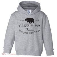 Grizzly 399 In Memory Of Bear Toddler Hoodie thumb 0