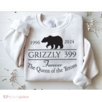 Grizzly 399 In Memory Of Bear Sweatshirt thumb 2