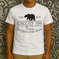 Grizzly 399 In Memory Of Bear T-Shirt thumb 3