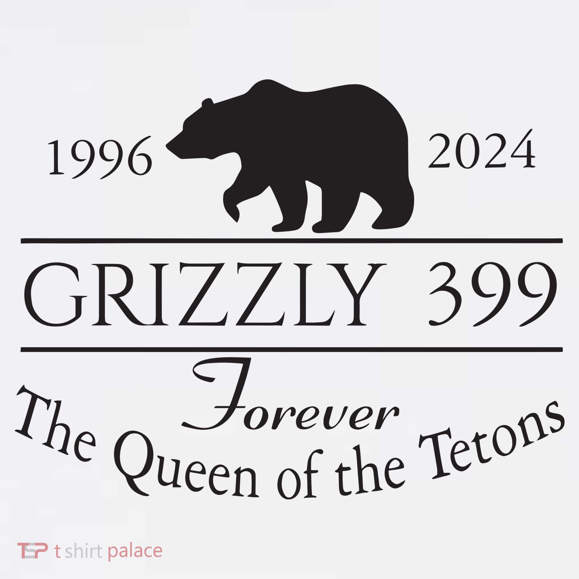 Grizzly 399 In Memory Of Bear Women's Hoodie