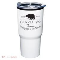Grizzly 399 In Memory Of Bear Tumbler thumb 0