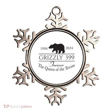 Grizzly 399 In Memory Of Bear Ornament