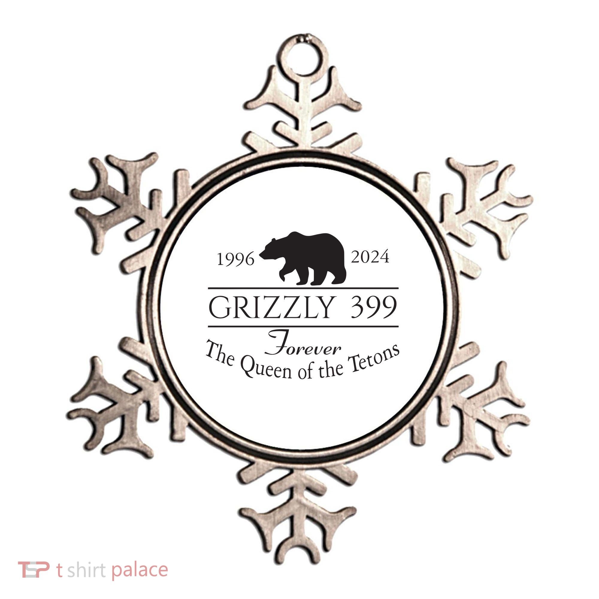 Grizzly 399 In Memory Of Bear Ornament
