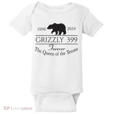 Grizzly 399 In Memory Of Bear Baby Bodysuit