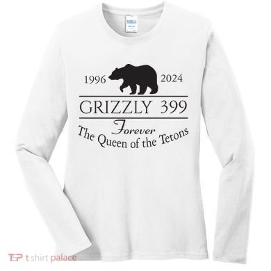 Grizzly 399 In Memory Of Bear Women's Long Sleeve Shirt