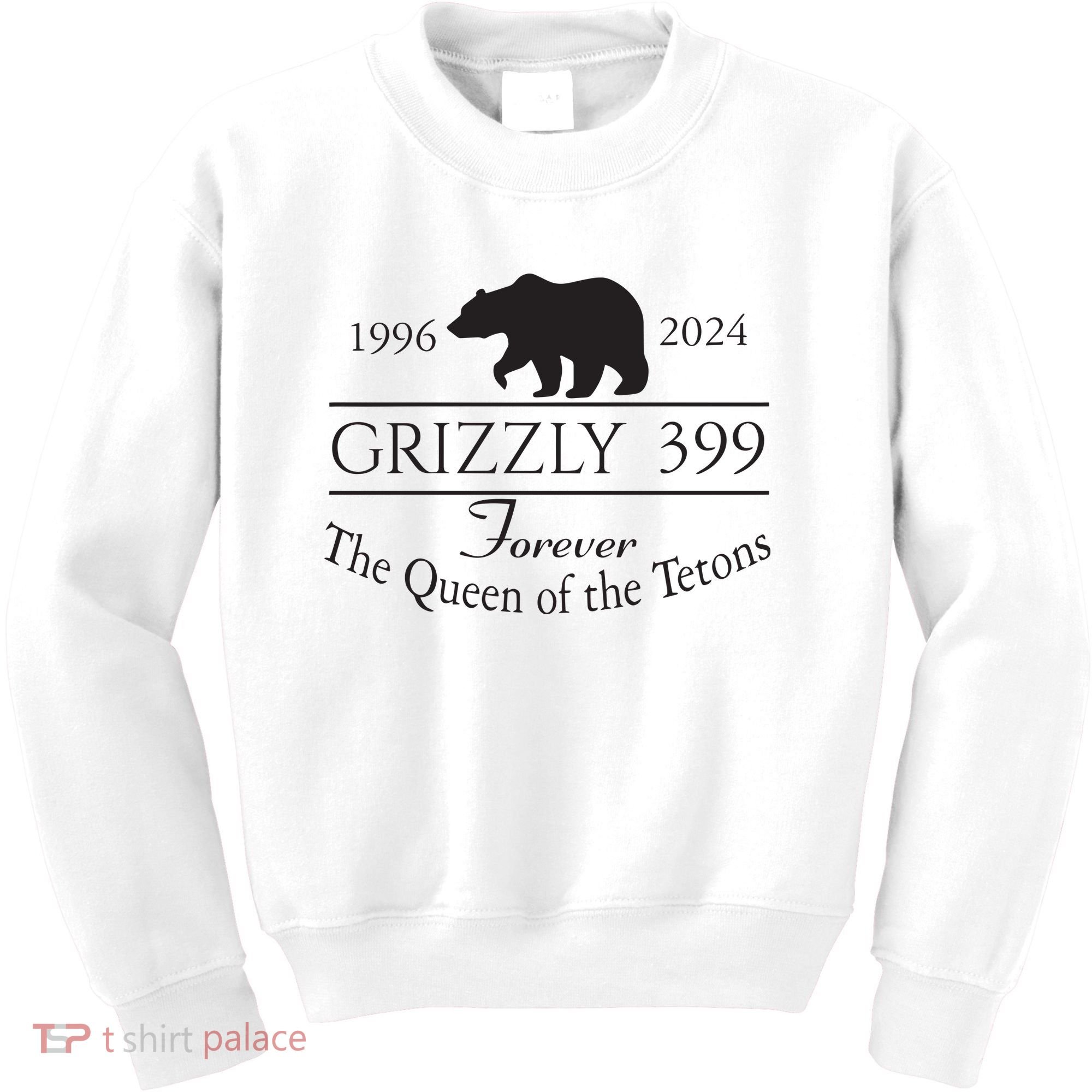 Grizzly 399 In Memory Of Bear Kids Sweatshirt