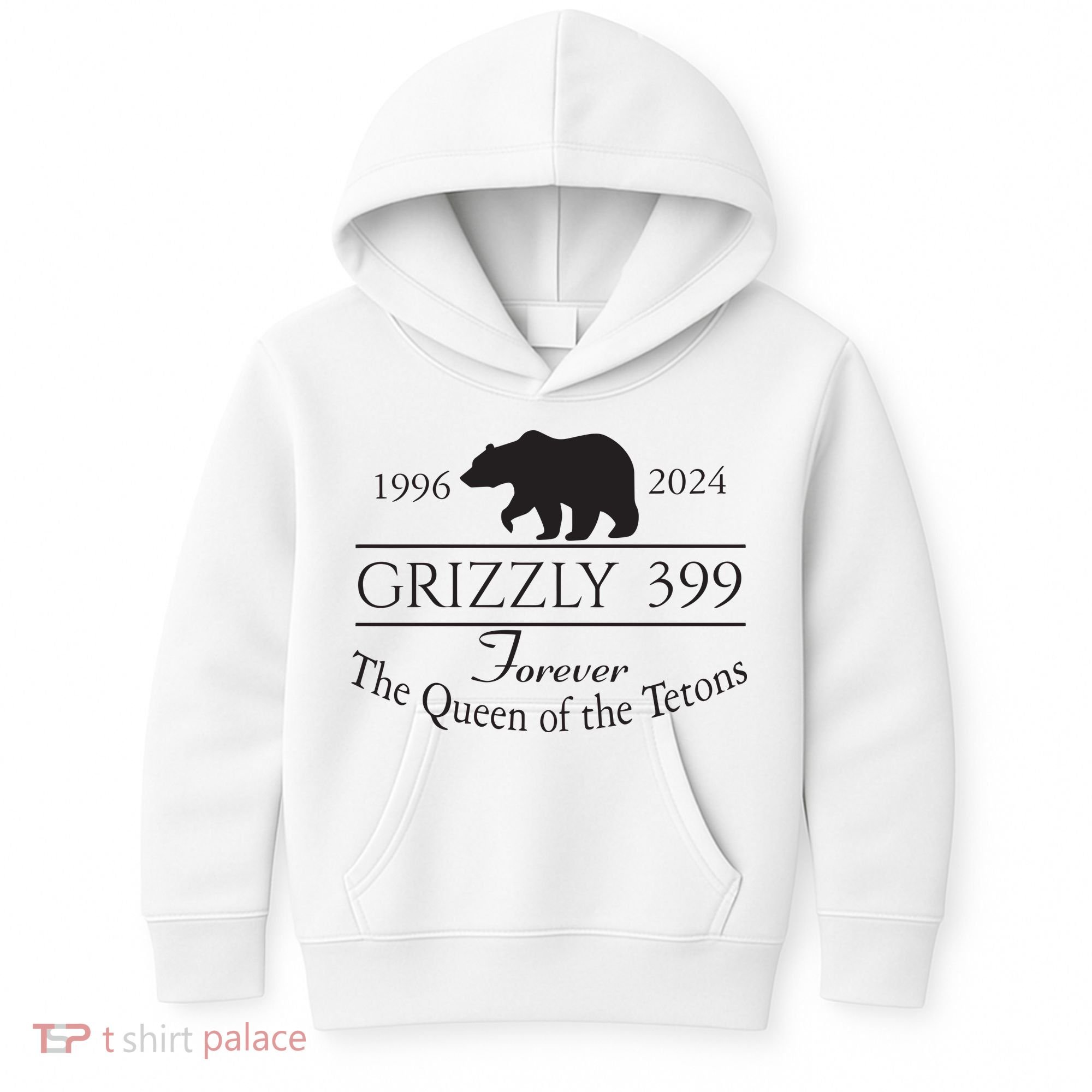 Grizzly 399 In Memory Of Bear Kids Hoodie