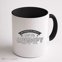Graphic 365 My Favorite People Call Me Grumpy Grandpa Gift Coffee Mug thumb 1