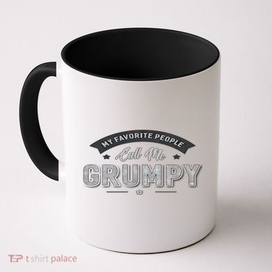 Graphic 365 My Favorite People Call Me Grumpy Grandpa Gift Coffee Mug