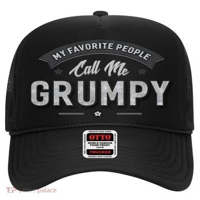 Graphic 365 My Favorite People Call Me Grumpy Grandpa Gift Hat