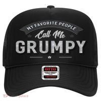 Graphic 365 My Favorite People Call Me Grumpy Grandpa Gift Hat thumb 0