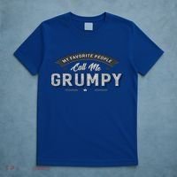 Graphic 365 My Favorite People Call Me Grumpy Grandpa Gift T-Shirt thumb 5