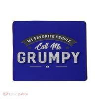 Graphic 365 My Favorite People Call Me Grumpy Grandpa Gift Mousepad thumb 0