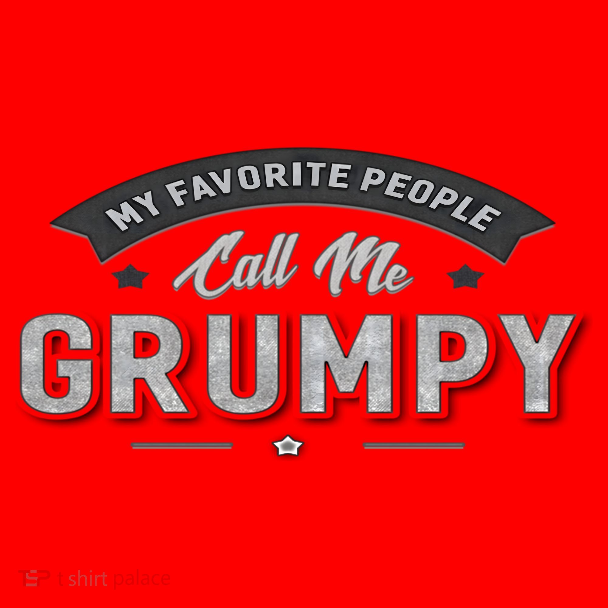 Graphic 365 My Favorite People Call Me Grumpy Grandpa Gift Santa Hat