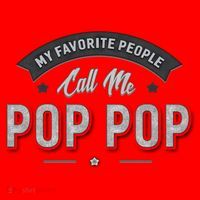 Graphic 365 My Favorite People Call Me Pop Pop Grandpa Meaningful Gift Santa Hat thumb 1