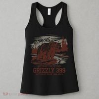 Grizzly 399 National Park Preserve Queen Of The Tetons Women's Tank Top thumb 3