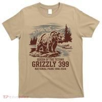 Grizzly 399 National Park Preserve Queen Of The Tetons T-Shirt thumb 0