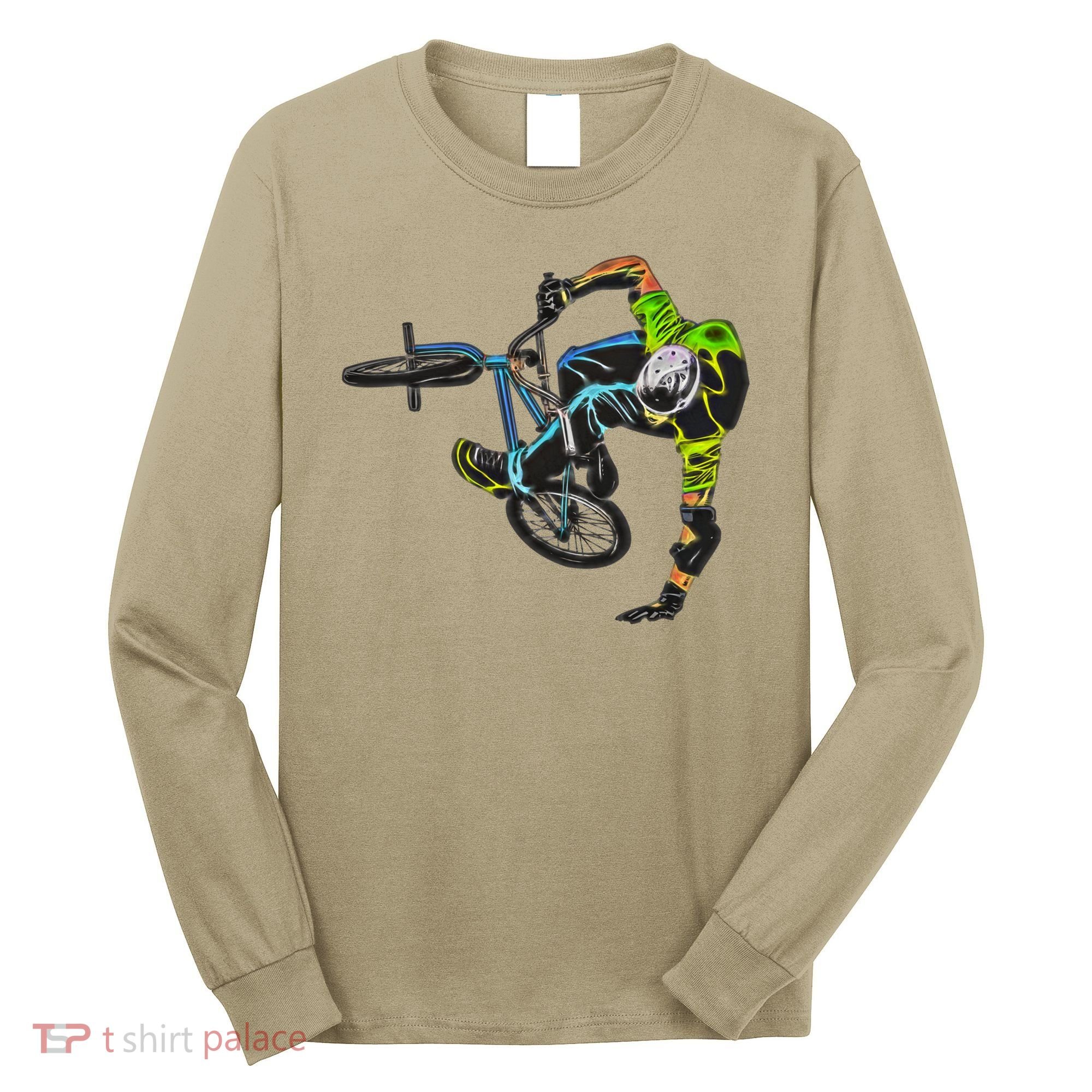 Graphic 365 Sport Bmx Bike Cute Gift Long Sleeve Shirt