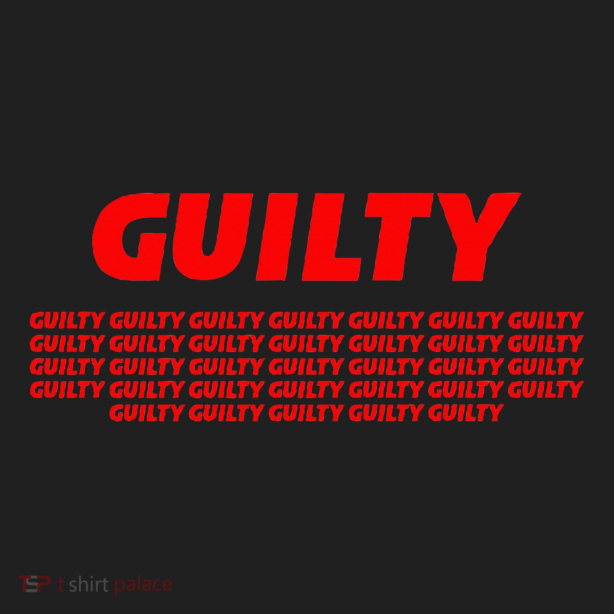 Guilty 34 Times With Red Letters Women's Sweatshirt