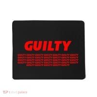 Guilty 34 Times With Red Letters Mousepad thumb 0