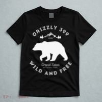 Grizzly 399 Wild & Free Grand Teton National Park T-Shirt thumb 5