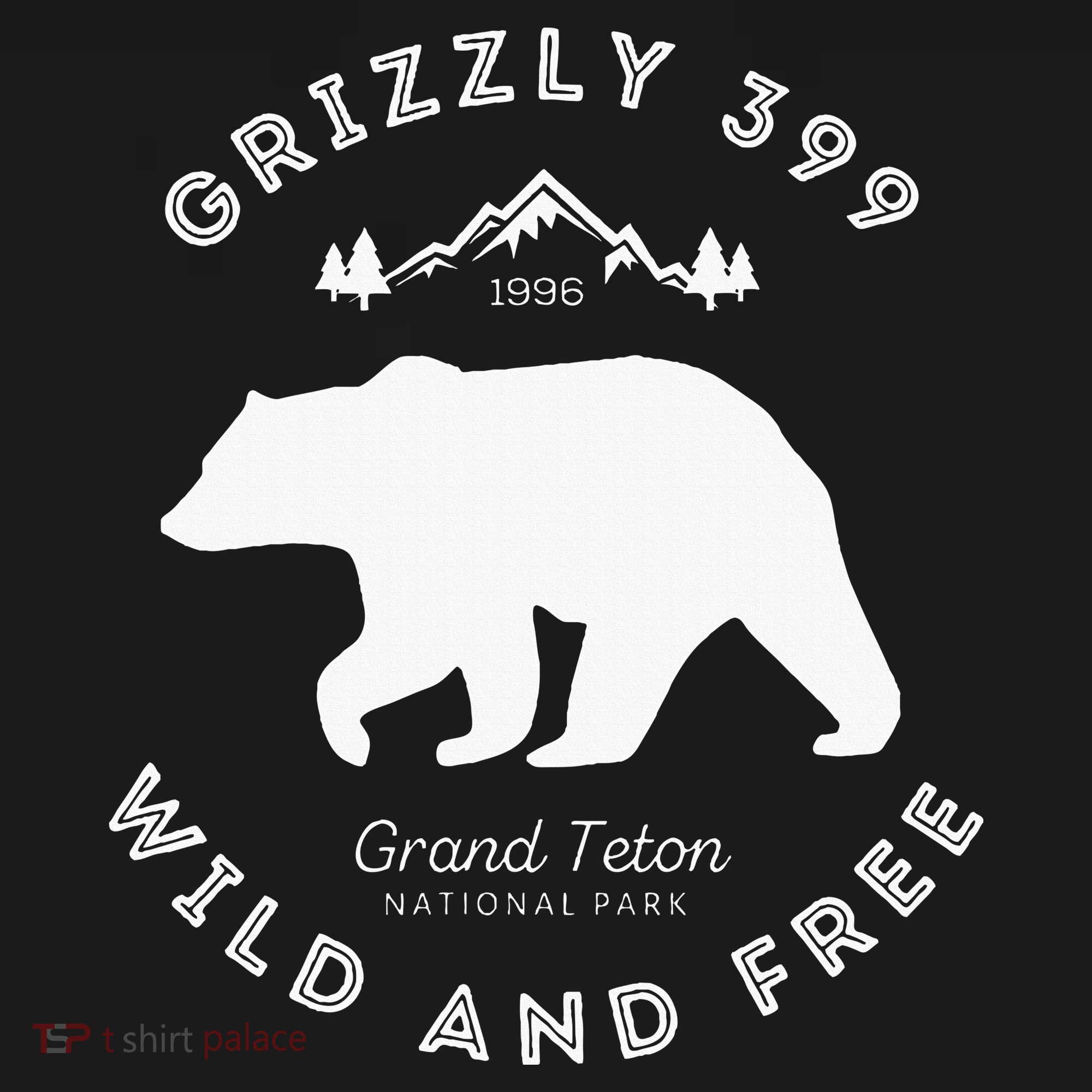 Grizzly 399 Wild & Free Grand Teton National Park Women's Tank Top