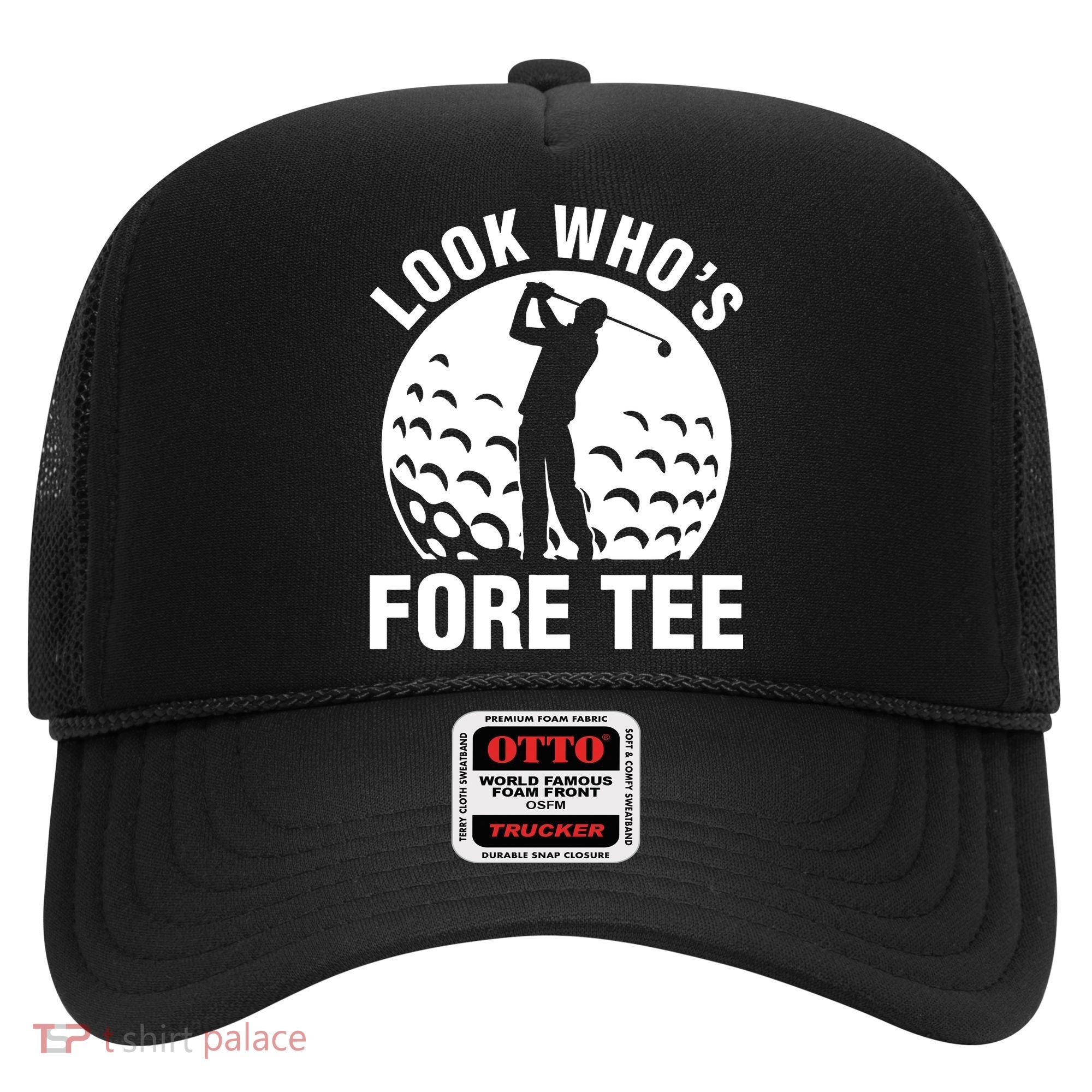 Golf 40th Birthday Look Who’s Fore 40 Forty Hat