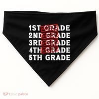 Goodbye 4th Grade Graduation Last Day School Hello 5th Grade USA-Made Doggie Bandana thumb 0