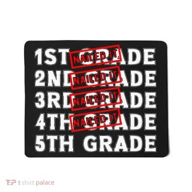 Goodbye 4th Grade Graduation Last Day School Hello 5th Grade Mousepad