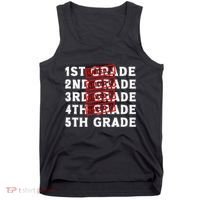 Goodbye 4th Grade Graduation Last Day School Hello 5th Grade Tank Top thumb 0