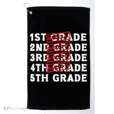 Goodbye 4th Grade Graduation Last Day School Hello 5th Grade Golf Towel