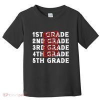 Goodbye 4th Grade Graduation Last Day School Hello 5th Grade Toddler T-Shirt thumb 0