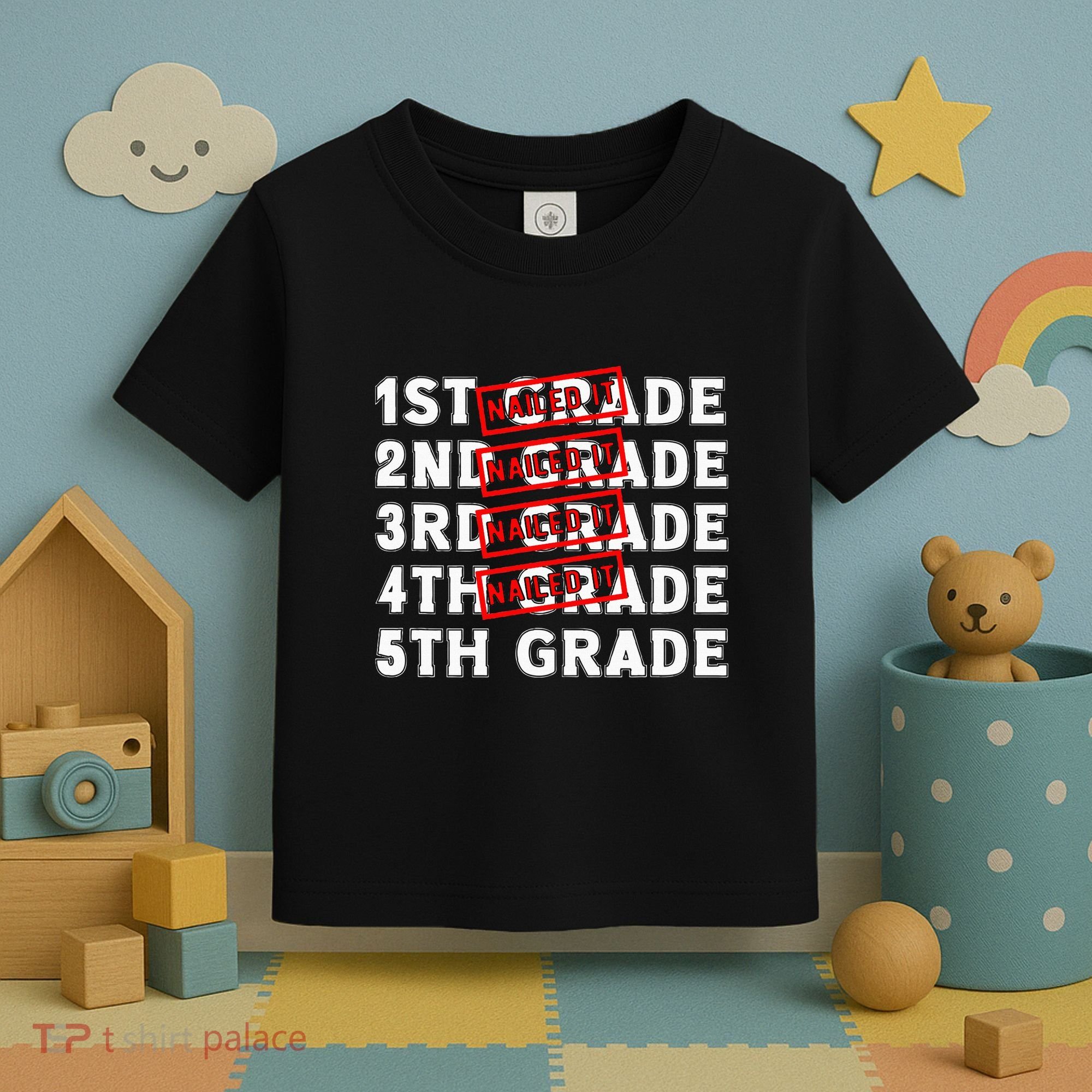 Goodbye 4th Grade Graduation Last Day School Hello 5th Grade Toddler T-Shirt