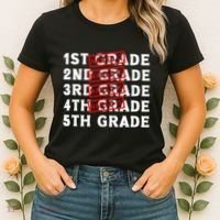 Goodbye 4th Grade Graduation Last Day School Hello 5th Grade Women's T-Shirt thumb 2