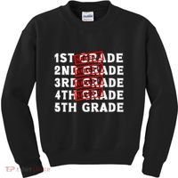Goodbye 4th Grade Graduation Last Day School Hello 5th Grade Kids Sweatshirt thumb 0