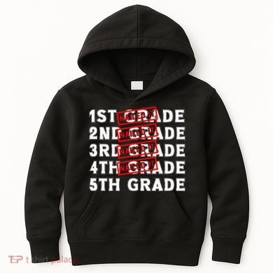 Goodbye 4th Grade Graduation Last Day School Hello 5th Grade Kids Hoodie