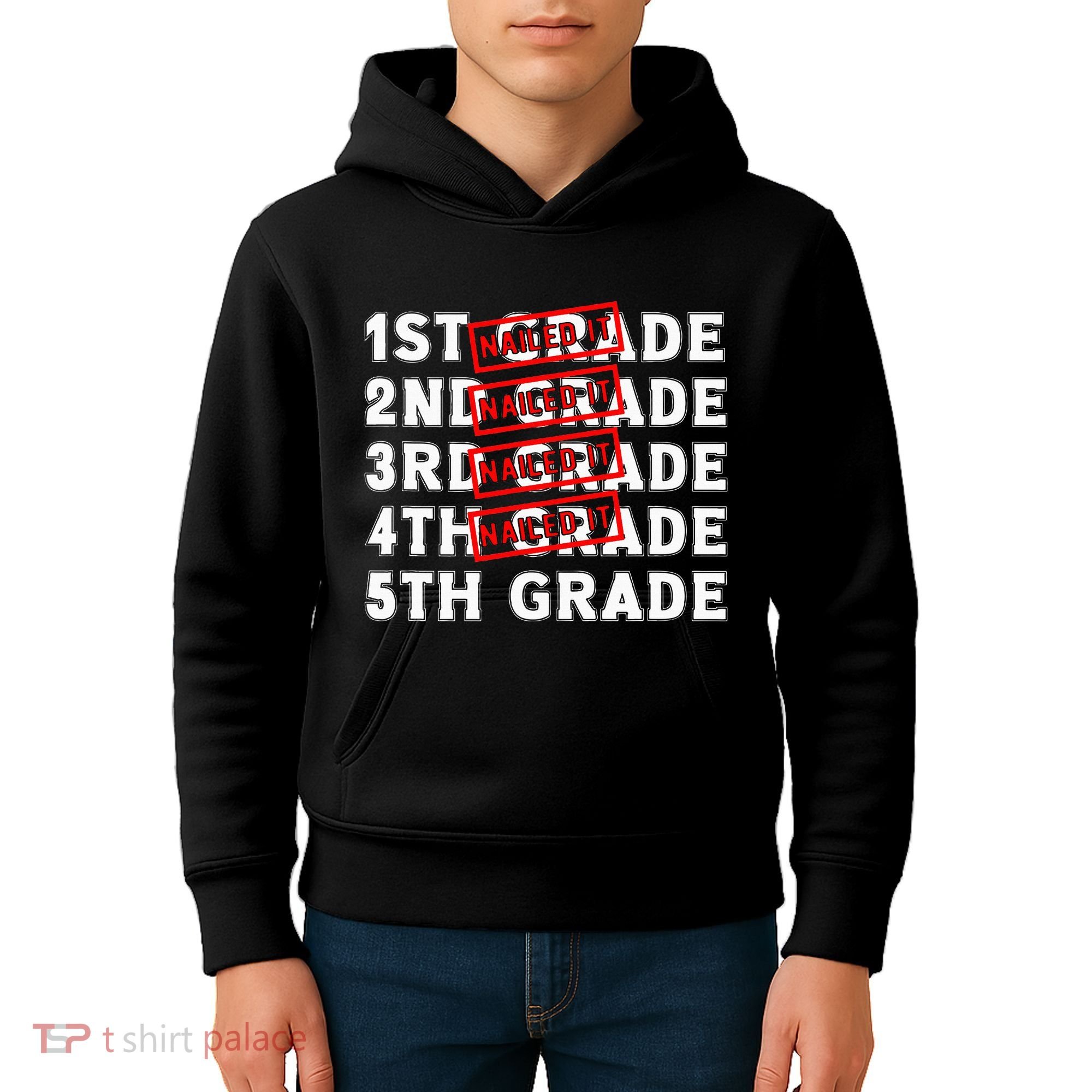 Goodbye 4th Grade Graduation Last Day School Hello 5th Grade Kids Hoodie