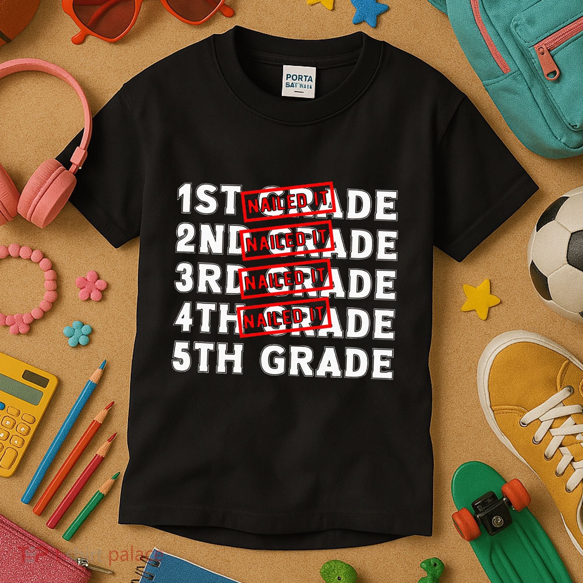 Goodbye 4th Grade Graduation Last Day School Hello 5th Grade Kids T-Shirt