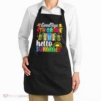 Goodbye 4th Grade Hello Summer Last Day Of School Apron thumb 2