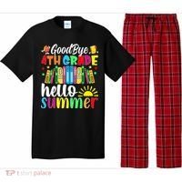 Goodbye 4th Grade Hello Summer Last Day Of School Pajama Set thumb 0