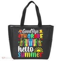 Goodbye 4th Grade Hello Summer Last Day Of School Tote Bag thumb 0