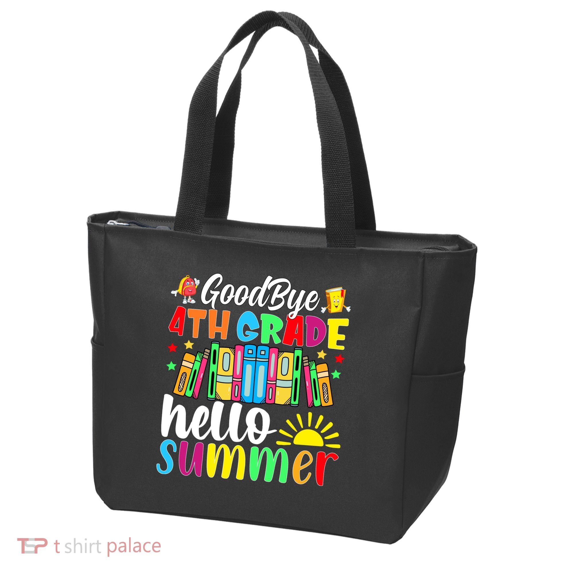 Goodbye 4th Grade Hello Summer Last Day Of School Tote Bag