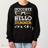 Goodbye 4Th Grade Hello Summer Gift Fourth Grade Graduate Gift Women's Sweatshirt thumb 0
