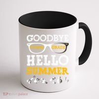 Goodbye 4Th Grade Hello Summer Gift Fourth Grade Graduate Gift Coffee Mug thumb 1