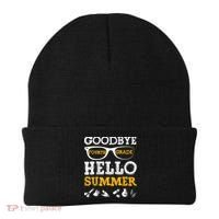 Goodbye 4Th Grade Hello Summer Gift Fourth Grade Graduate Gift Beanie thumb 0