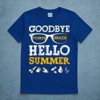Goodbye 4Th Grade Hello Summer Gift Fourth Grade Graduate Gift T-Shirt thumb 5