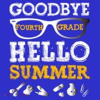 Goodbye 4Th Grade Hello Summer Gift Fourth Grade Graduate Gift Coaster thumb 2