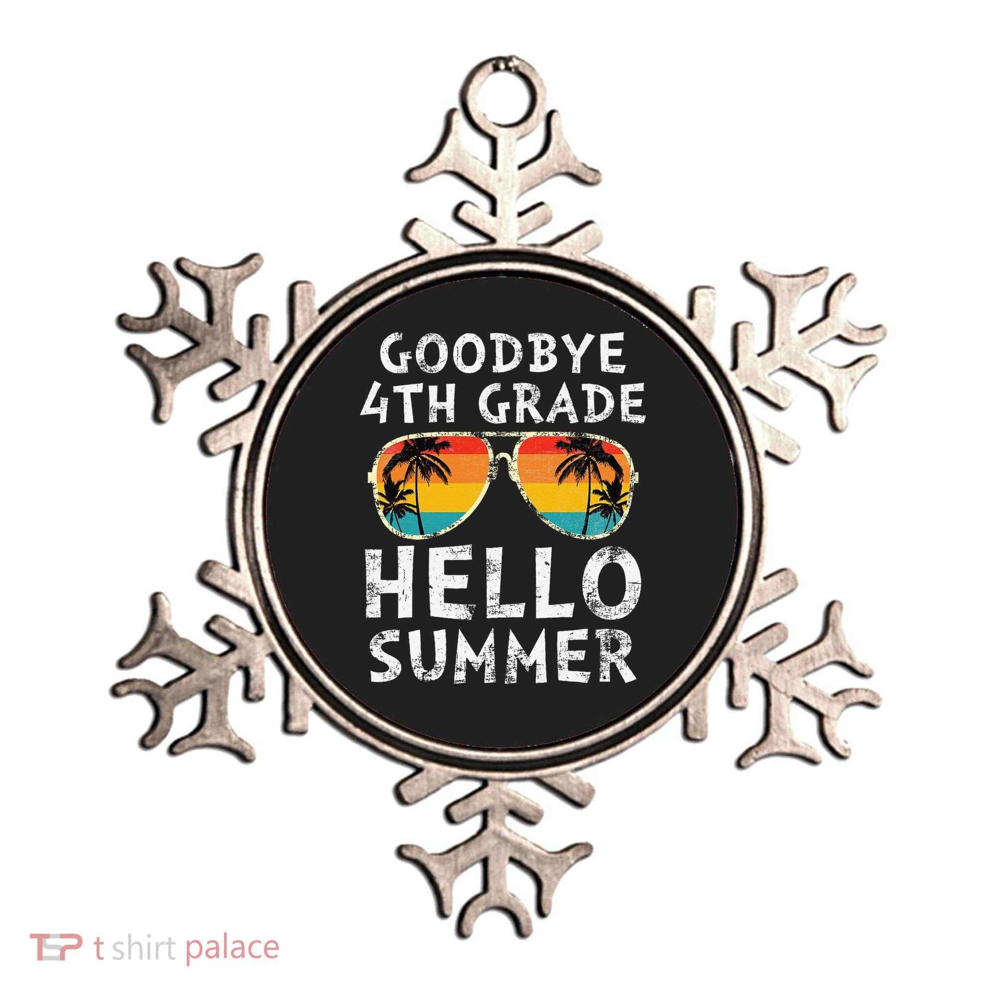 Goodbye 4th Grade Hello Summer Sunglasses Last Day Of School Gift Ornament